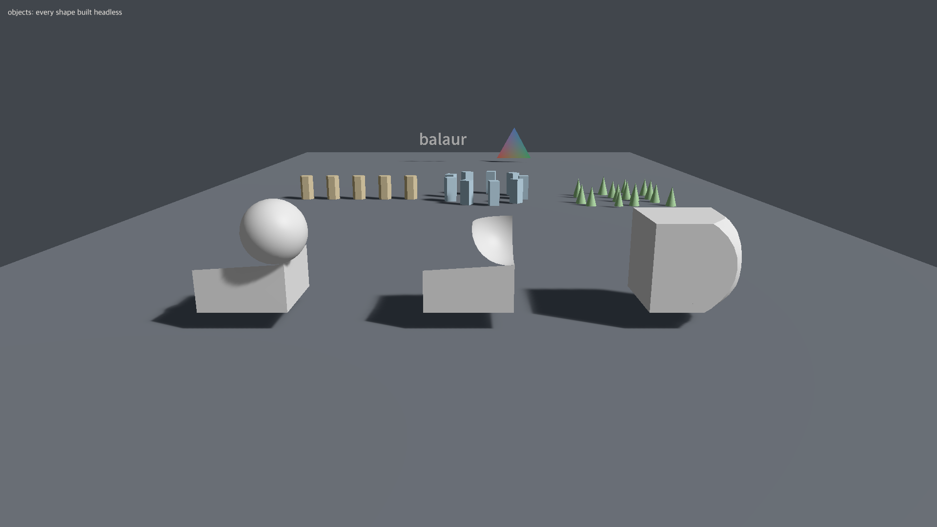 Union, difference and intersection of a cube and a ball